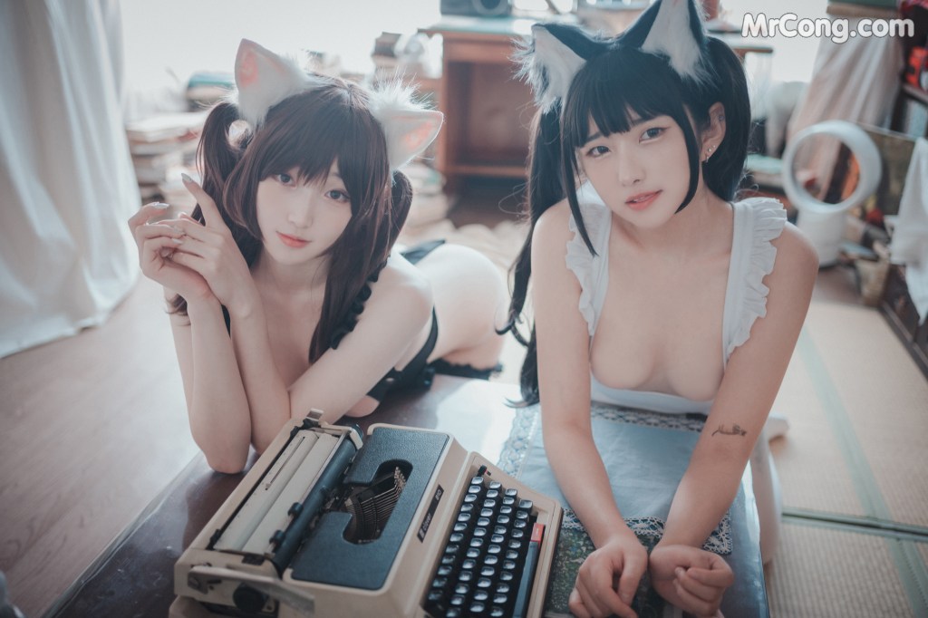 DJAWA Photo – Bambi (밤비) & Sonson (손손): “Maid Mansion W” (153 photos) – Page 13