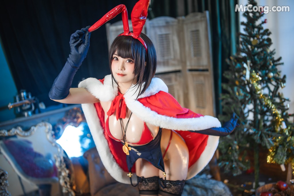Coser@蜜汁猫裘 Vol.073: 魔太郎圣诞 (51 photos)
