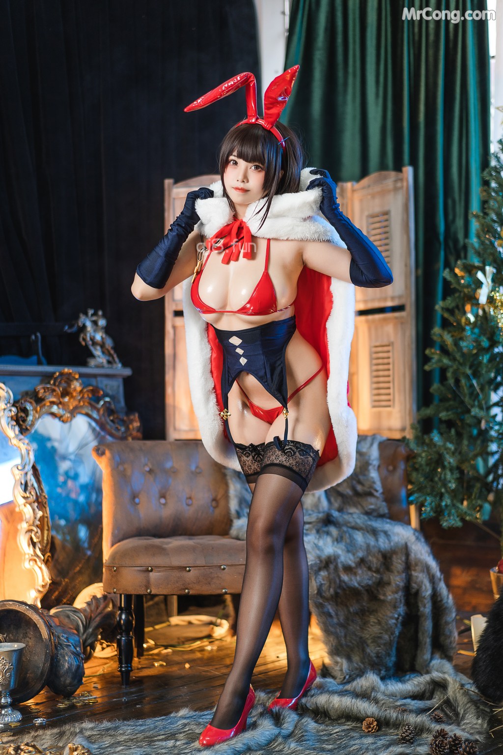 Coser@蜜汁猫裘 Vol.073: 魔太郎圣诞 (51 photos) – Page 3