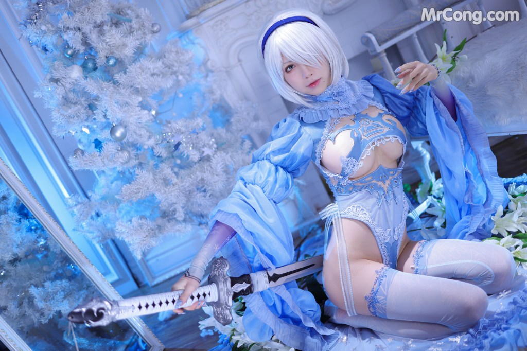 Coser@水淼aqua Vol.105: 冰雪2b (110 photos)
