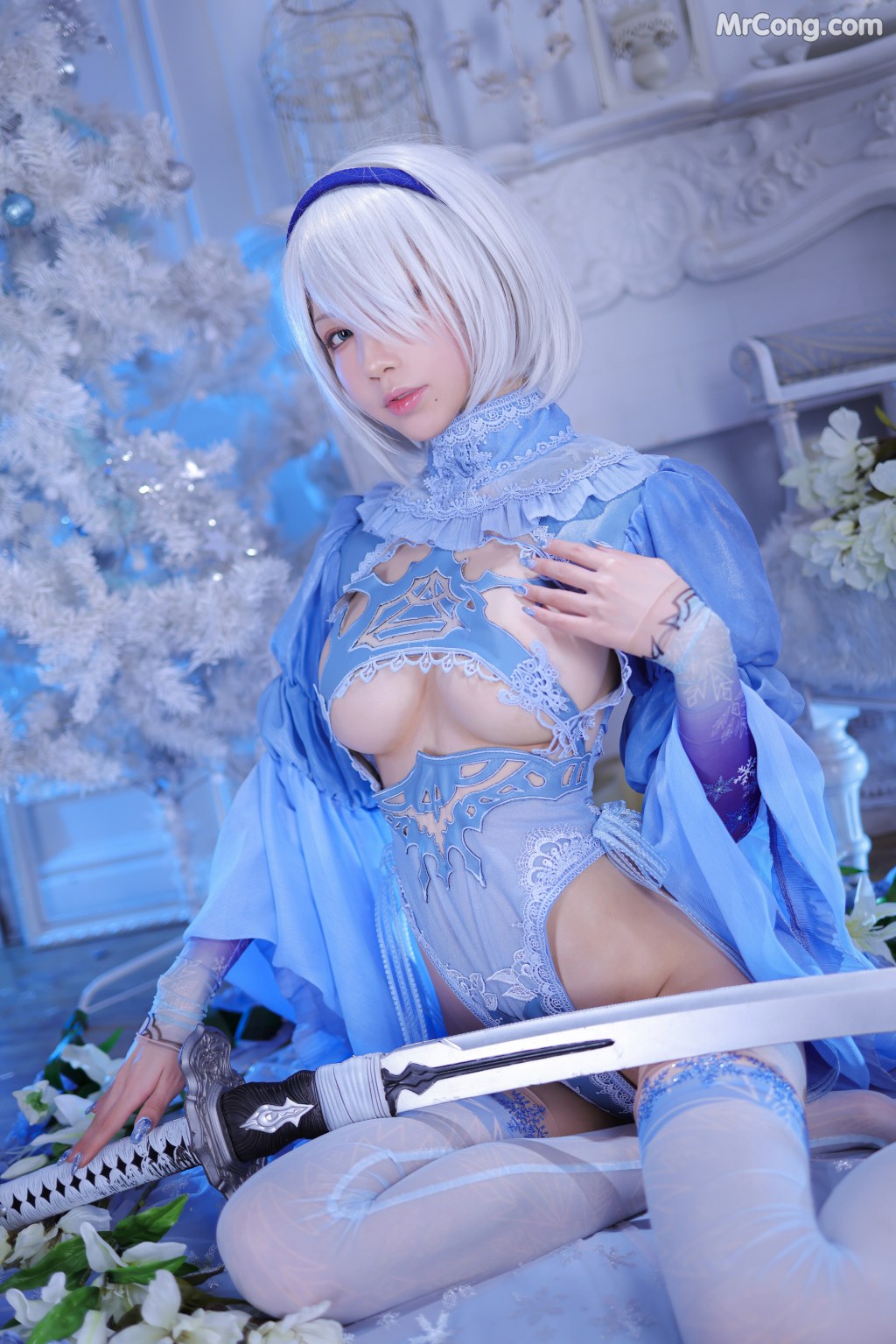 Coser@水淼aqua Vol.105: 冰雪2b (110 photos) – Page 3