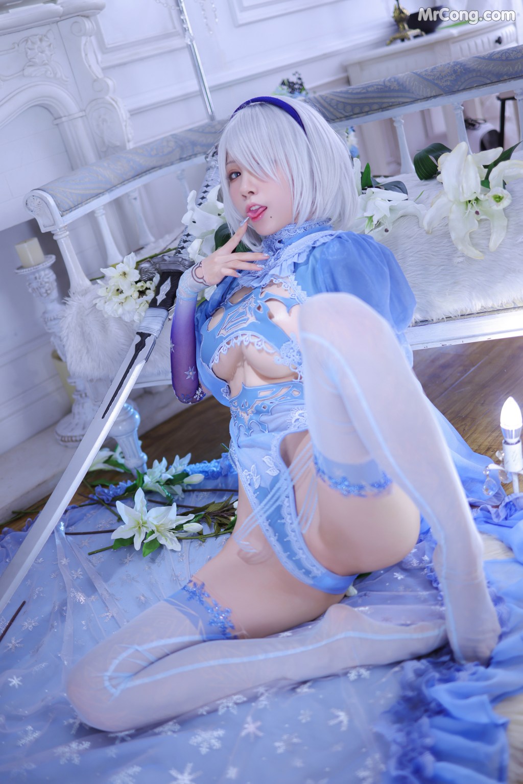 Coser@水淼aqua Vol.105: 冰雪2b (110 photos) – Page 5