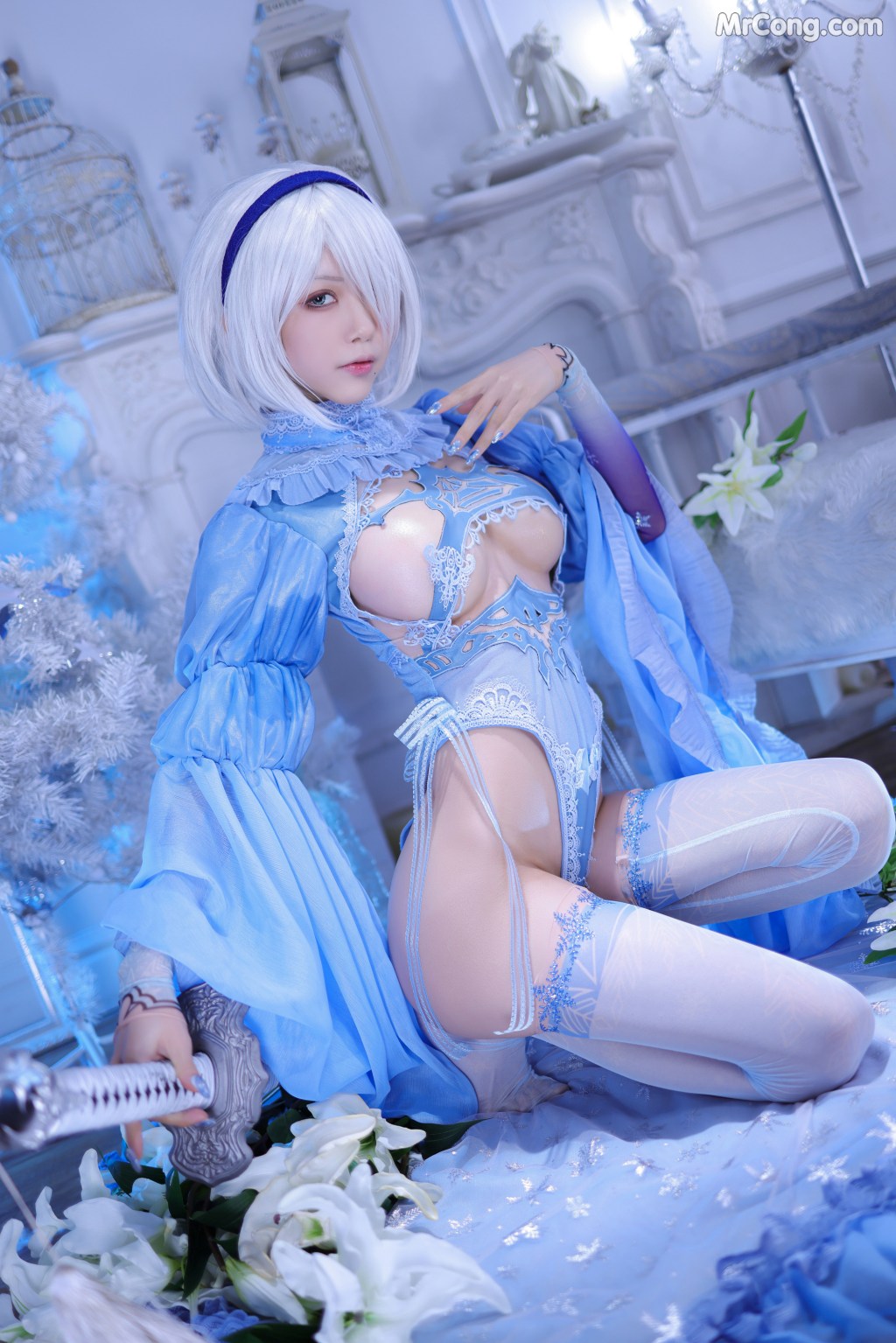 Coser@水淼aqua Vol.105: 冰雪2b (110 photos) – Page 6