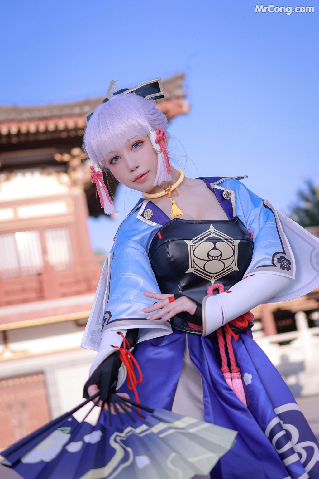 Coser@水淼Aqua Vol.106: 神里绫华 (68 photos + 1 video)