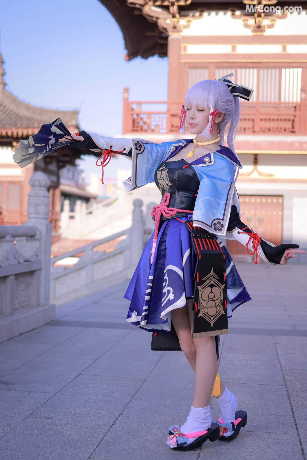 Coser@水淼Aqua Vol.106: 神里绫华 (68 photos + 1 video)