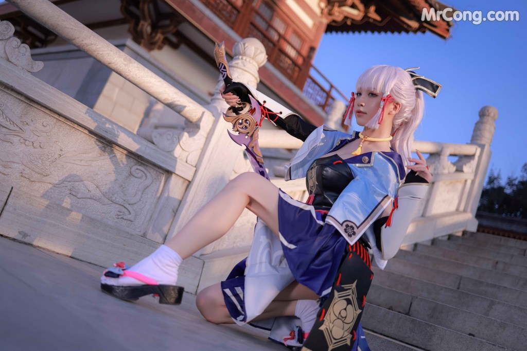 Coser@水淼Aqua Vol.106: 神里绫华 (68 photos + 1 video)