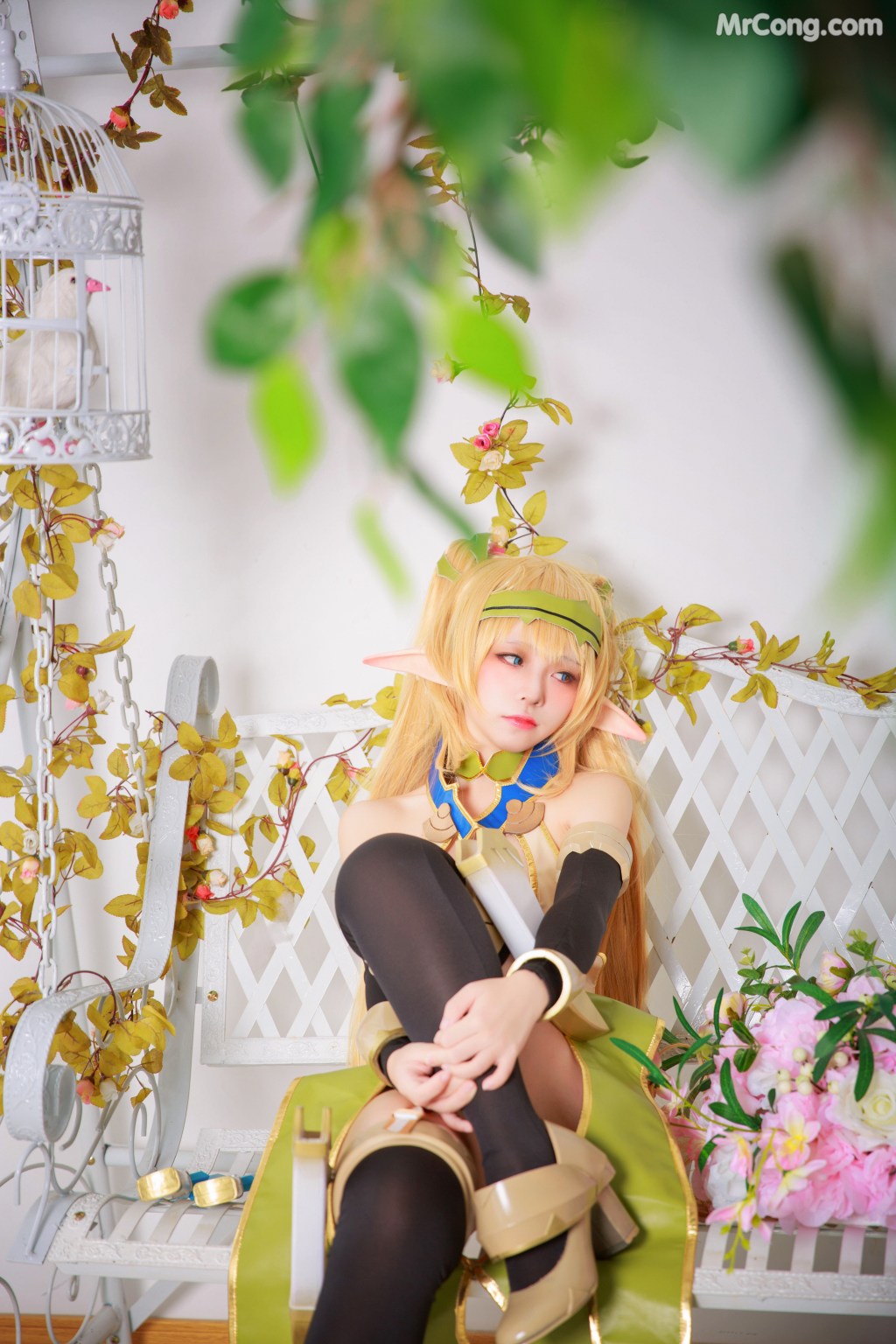 Coser@G44不会受伤 Vol.025: 精灵村 (20 photos)