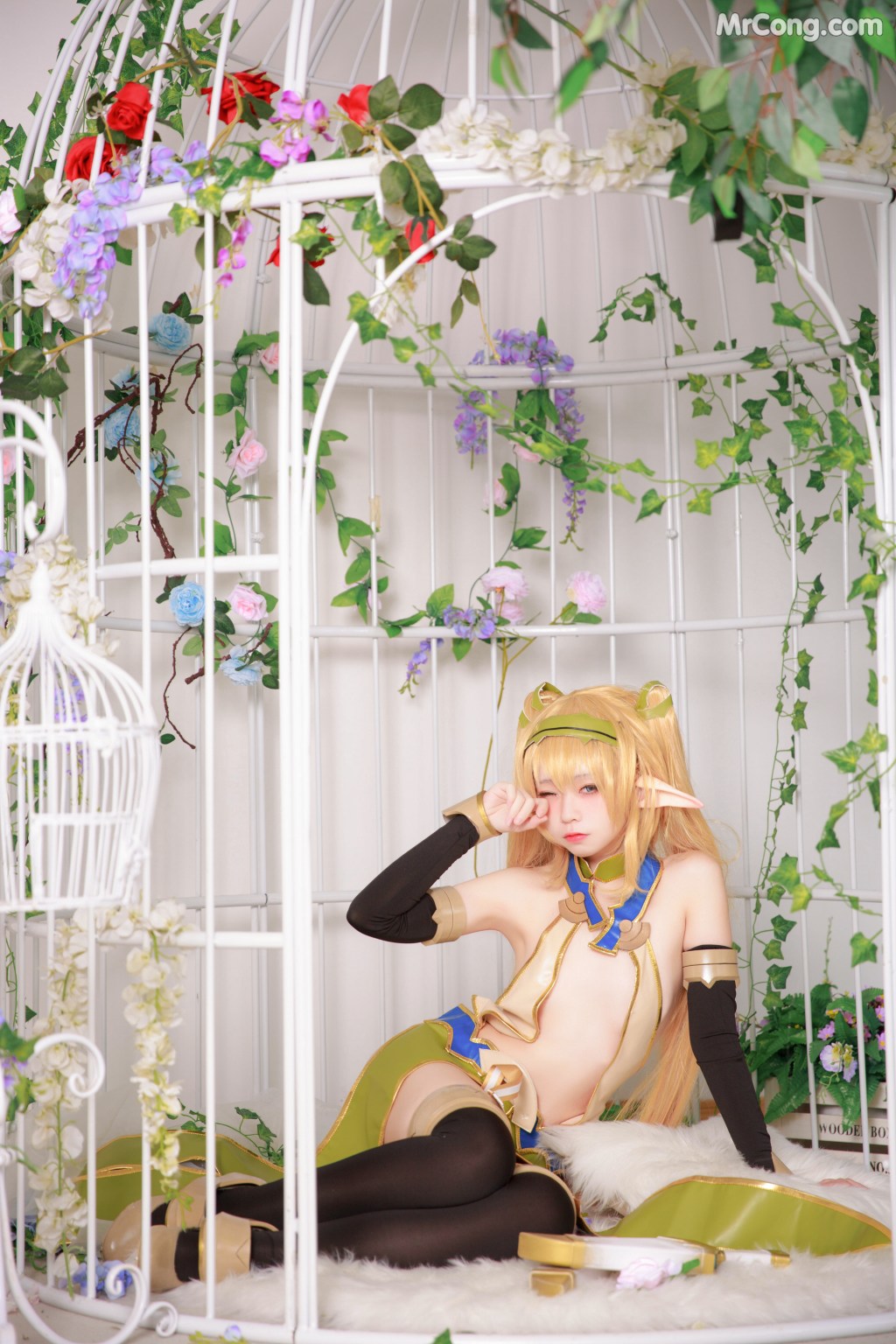Coser@G44不会受伤 Vol.025: 精灵村 (20 photos)