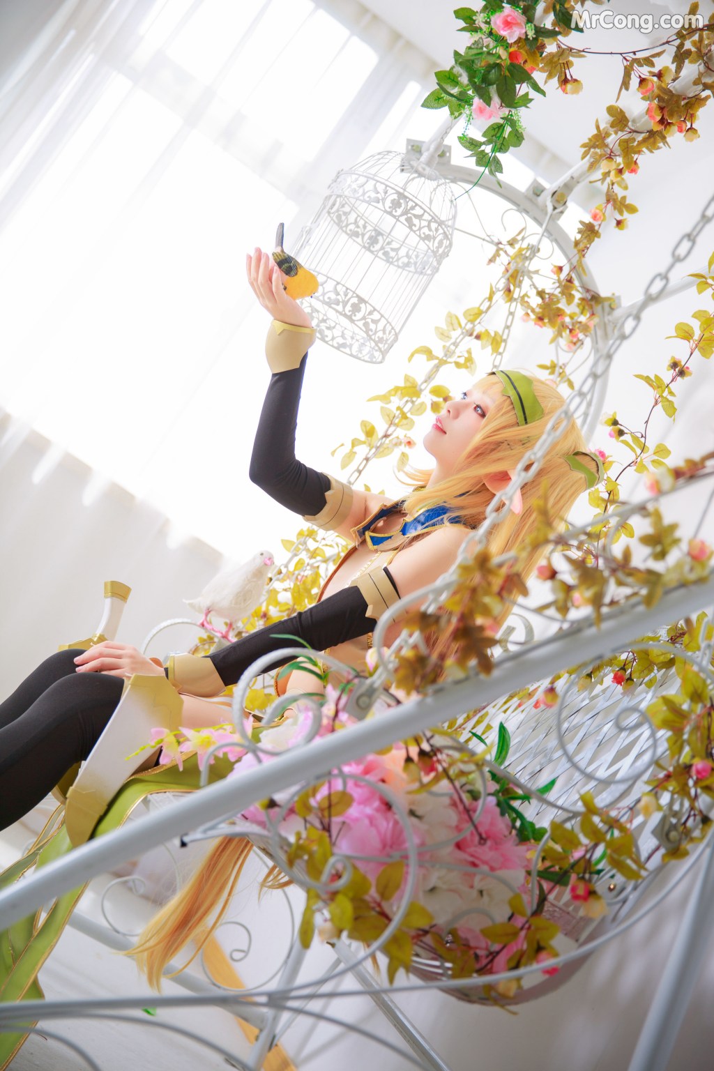 Coser@G44不会受伤 Vol.025: 精灵村 (20 photos)