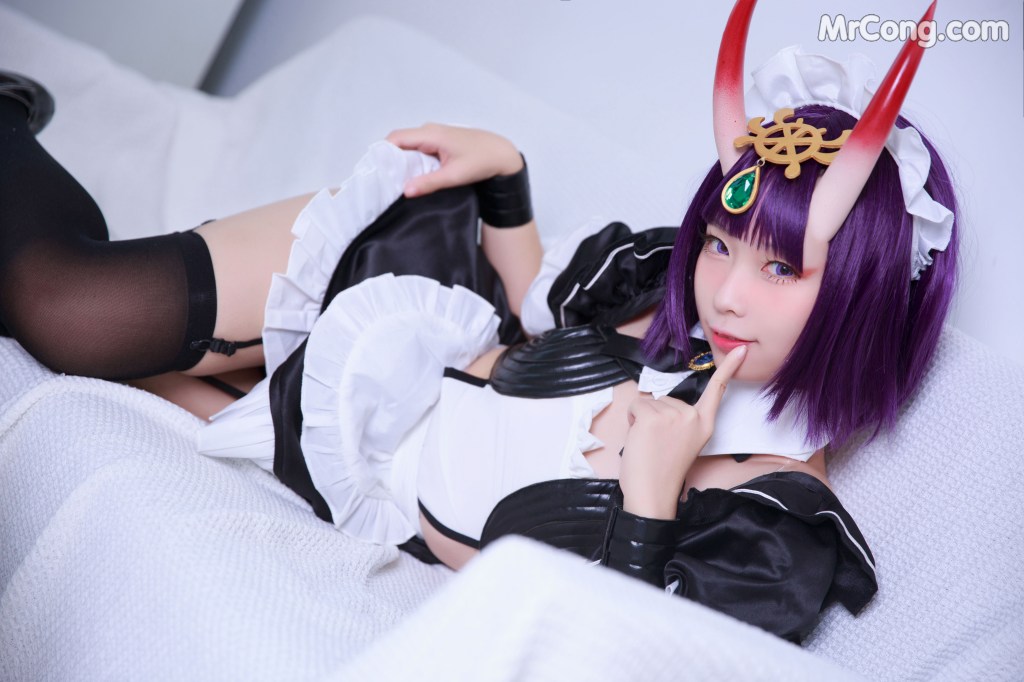 Coser@G44不会受伤 Vol.027: 酒吞女仆 电子版 (16 photos)