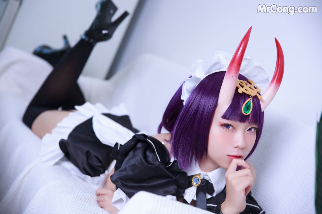 Coser@G44不会受伤 Vol.027: 酒吞女仆 电子版 (16 photos)