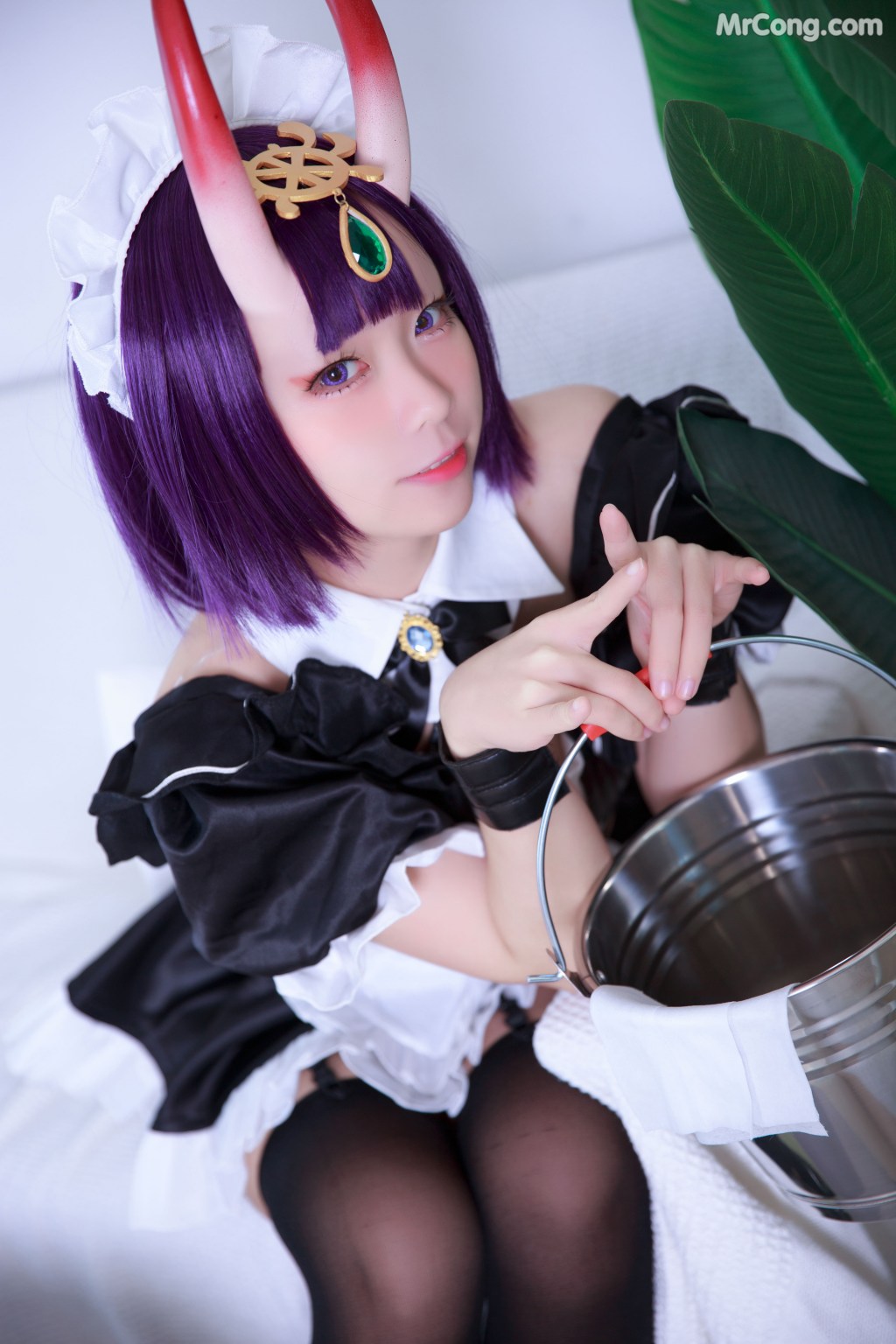Coser@G44不会受伤 Vol.027: 酒吞女仆 电子版 (16 photos)