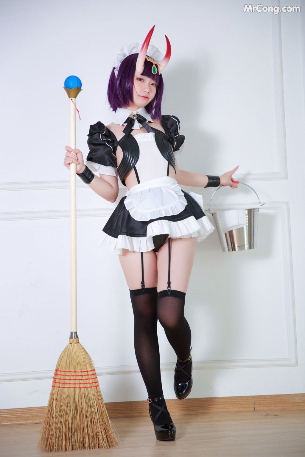 Coser@G44不会受伤 Vol.027: 酒吞女仆 电子版 (16 photos)