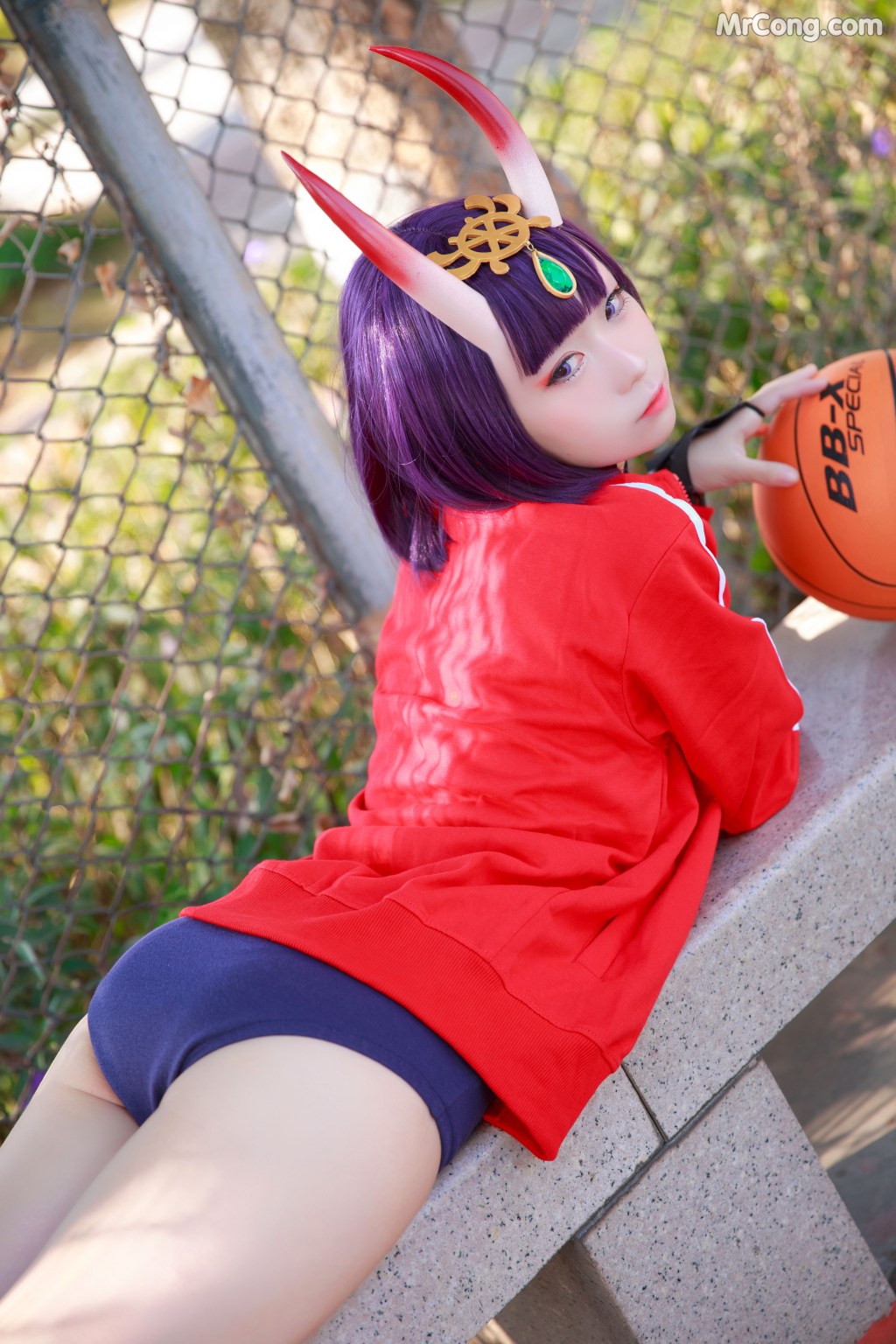 Coser@G44不会受伤 Vol.029: 酒吞体操服 (18 photos)