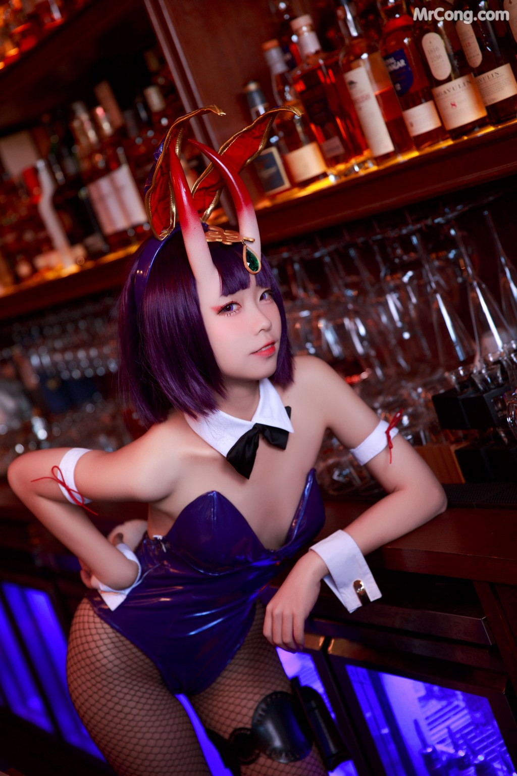Coser@G44不会受伤 Vol.033: 酒吞兔女郎 (16 photos)