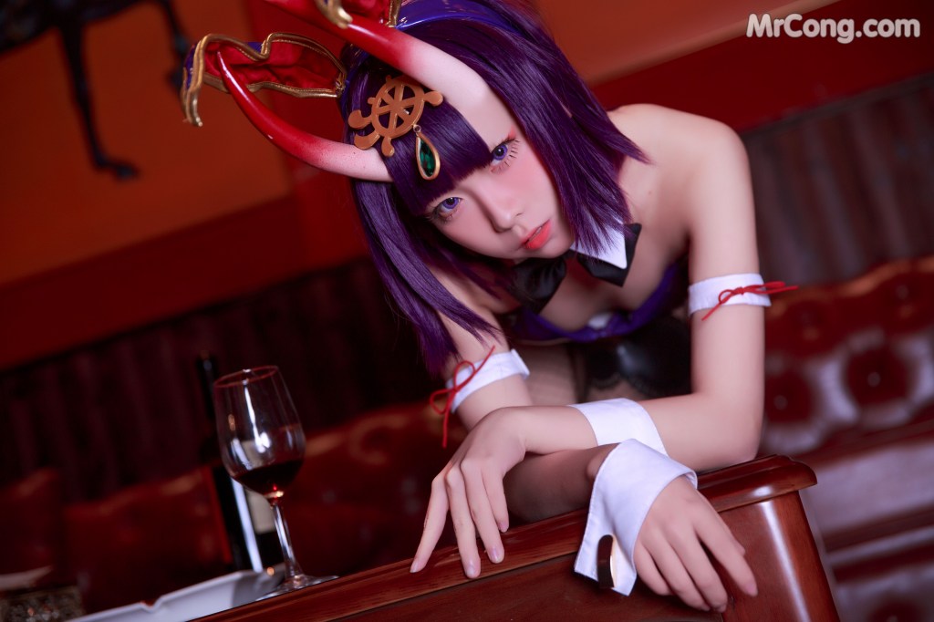 Coser@G44不会受伤 Vol.033: 酒吞兔女郎 (16 photos)