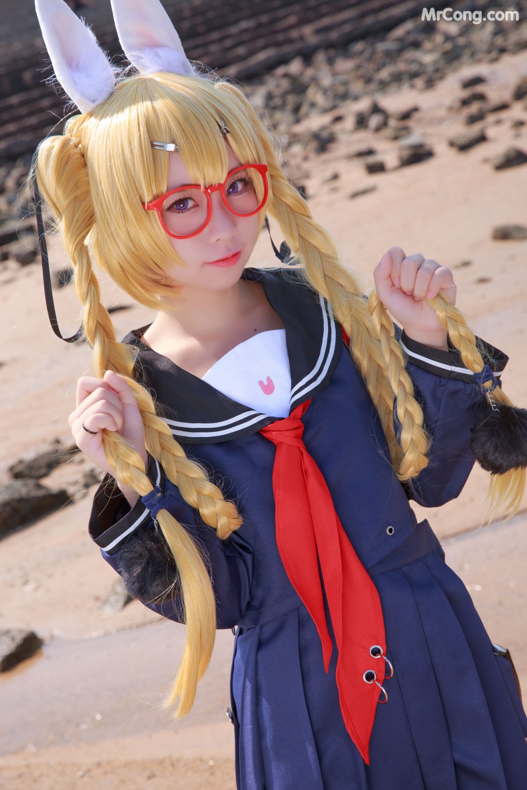 Coser@G44不会受伤 Vol.038: 旋风校服 (21 photos) – Page 2