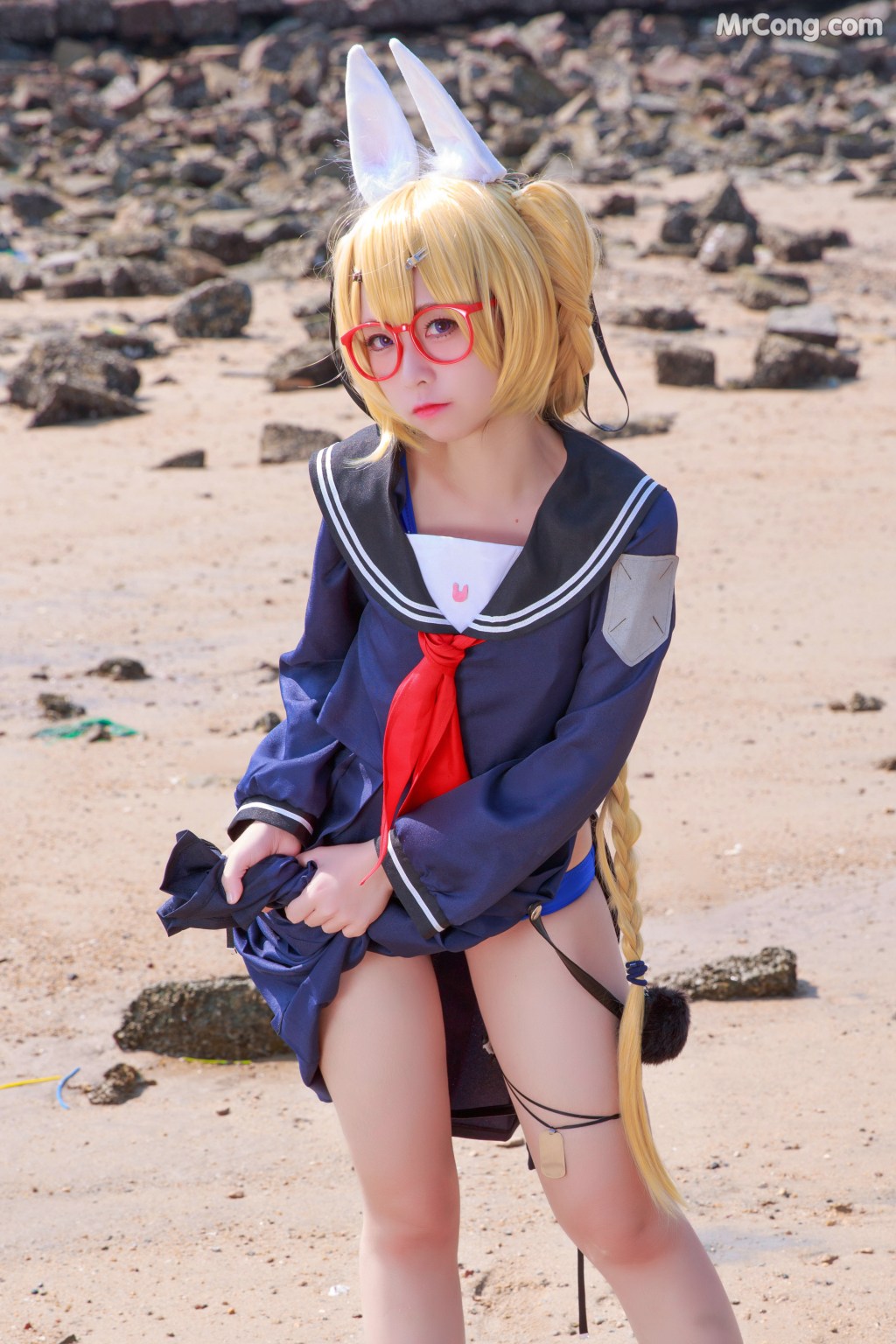 Coser@G44不会受伤 Vol.038: 旋风校服 (21 photos) – Page 2