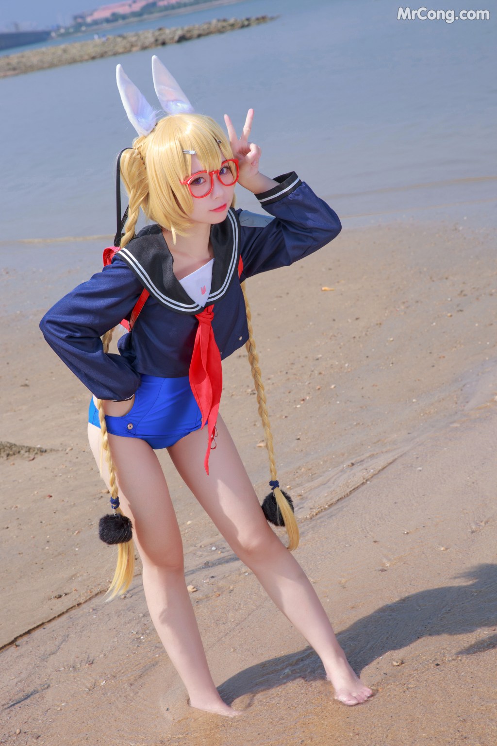 Coser@G44不会受伤 Vol.038: 旋风校服 (21 photos) – Page 2