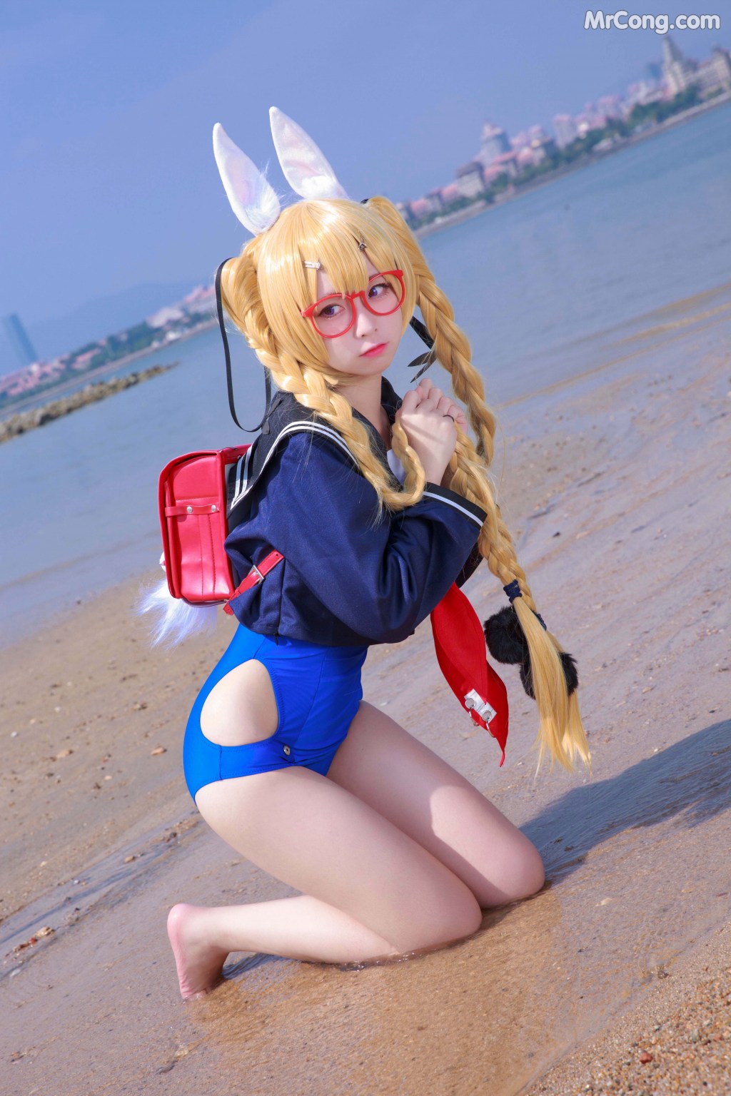 Coser@G44不会受伤 Vol.038: 旋风校服 (21 photos) – Page 2