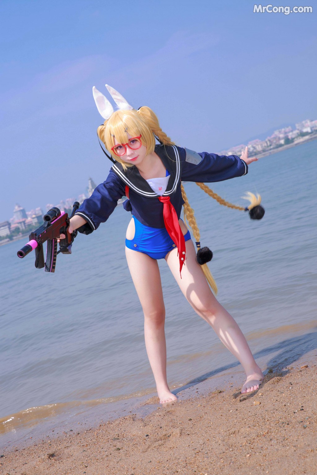 Coser@G44不会受伤 Vol.038: 旋风校服 (21 photos) – Page 2