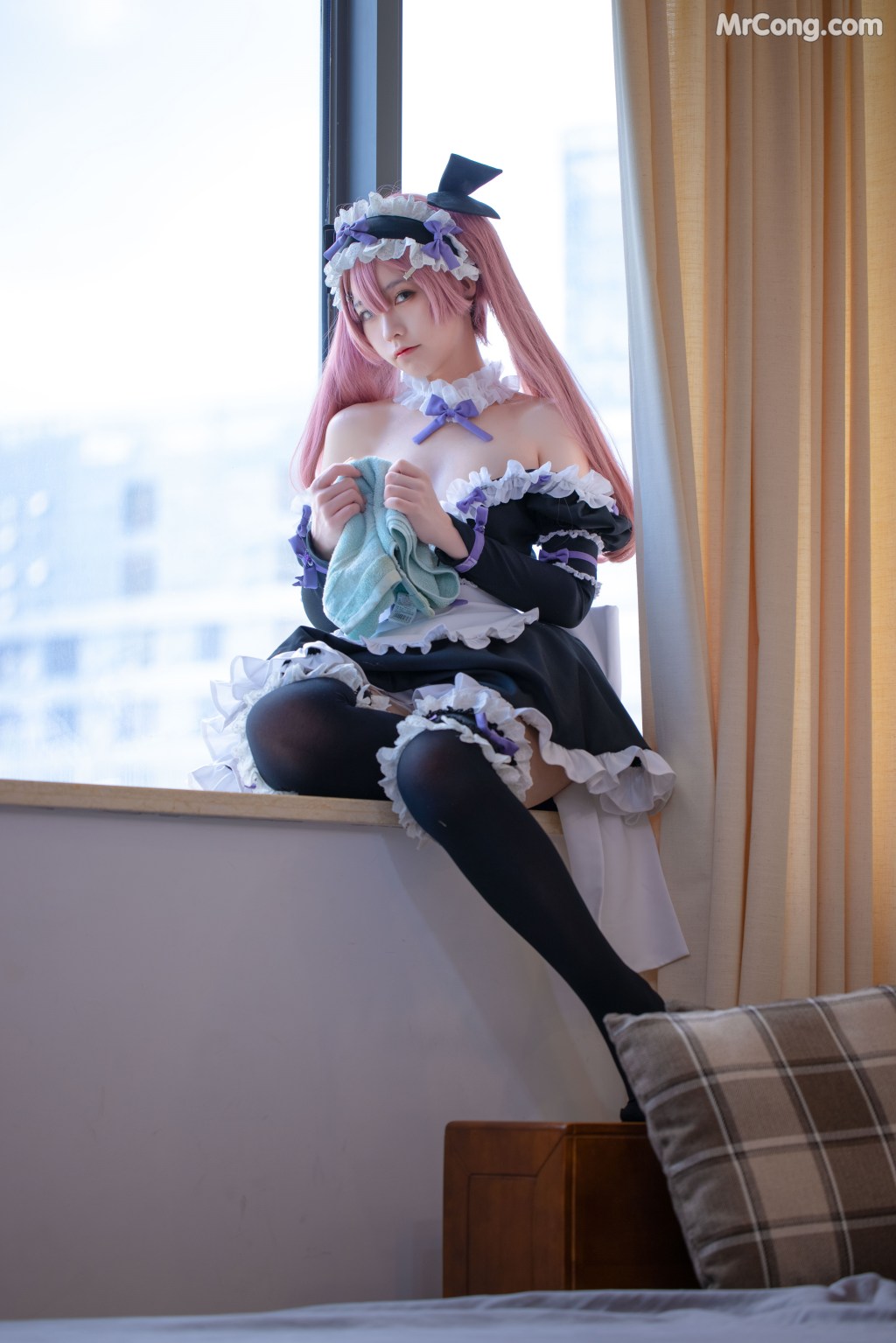 Coser@G44不会受伤 Vol.042: blade女仆 (27 photos)