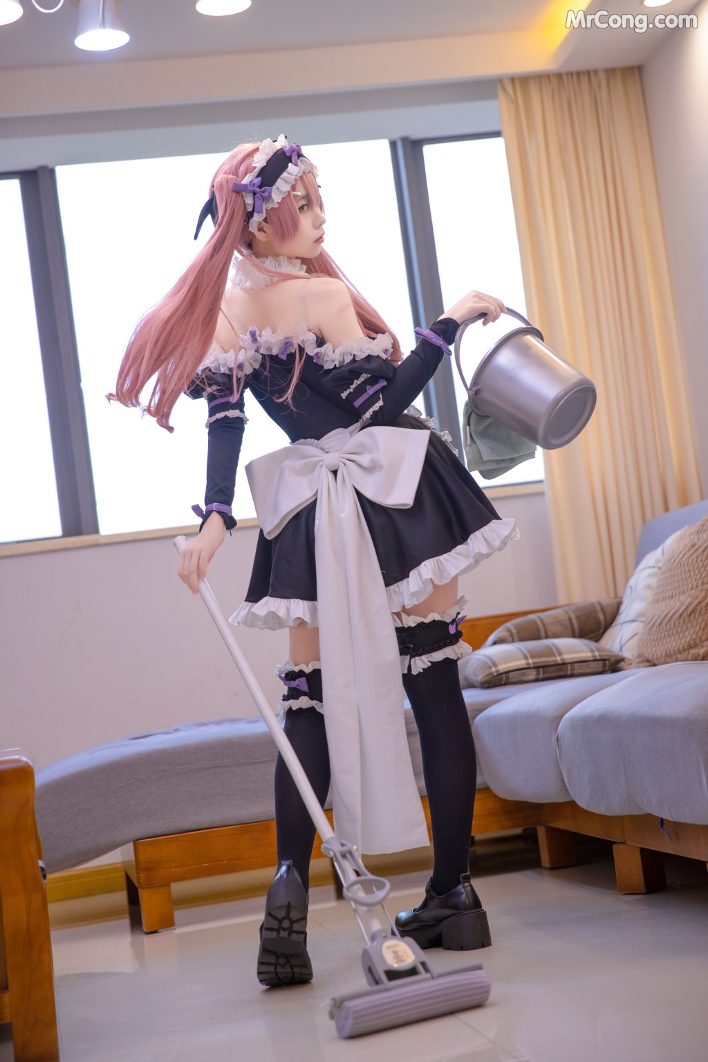 Coser@G44不会受伤 Vol.042: blade女仆 (27 photos)