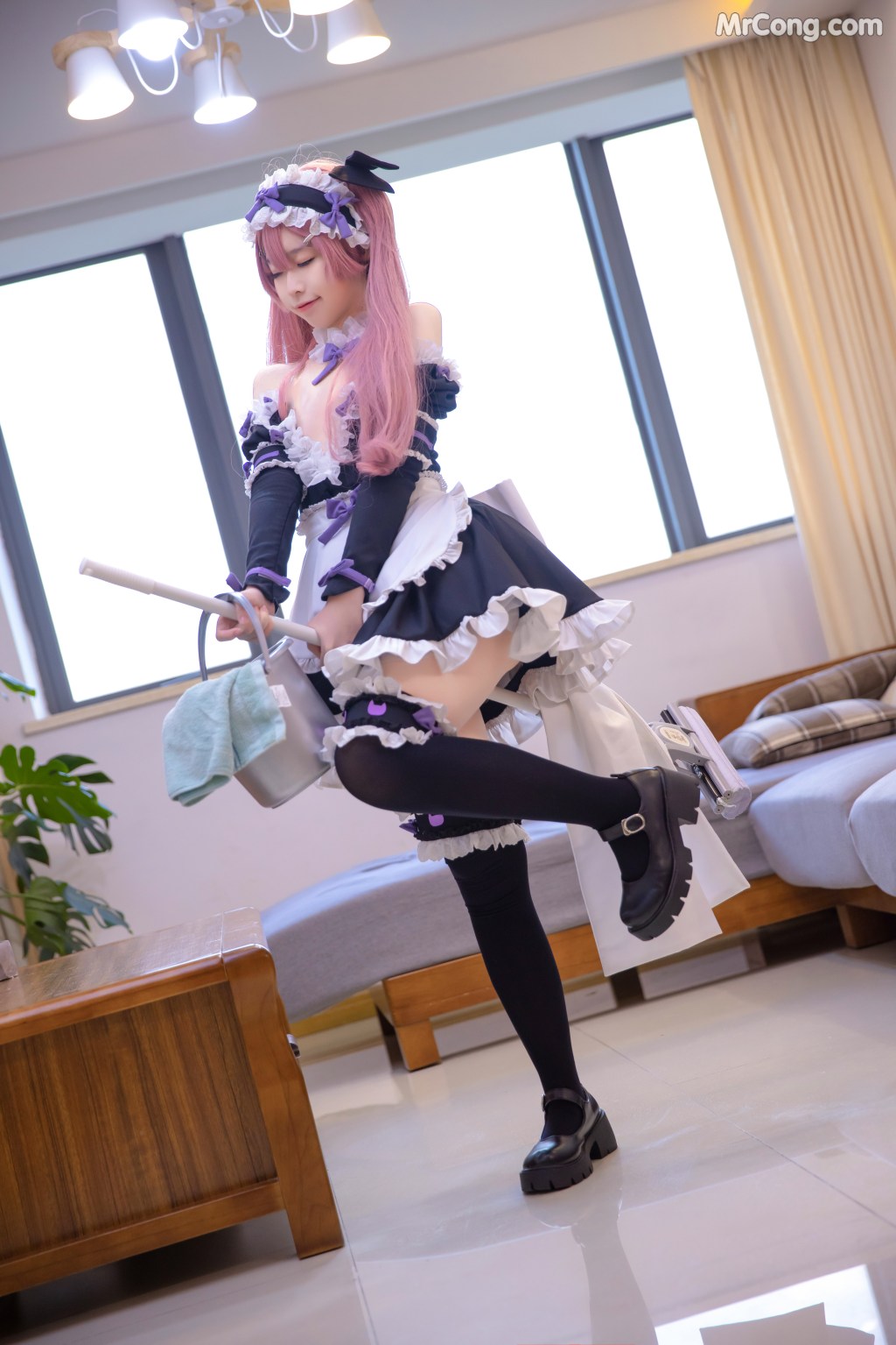 Coser@G44不会受伤 Vol.042: blade女仆 (27 photos)