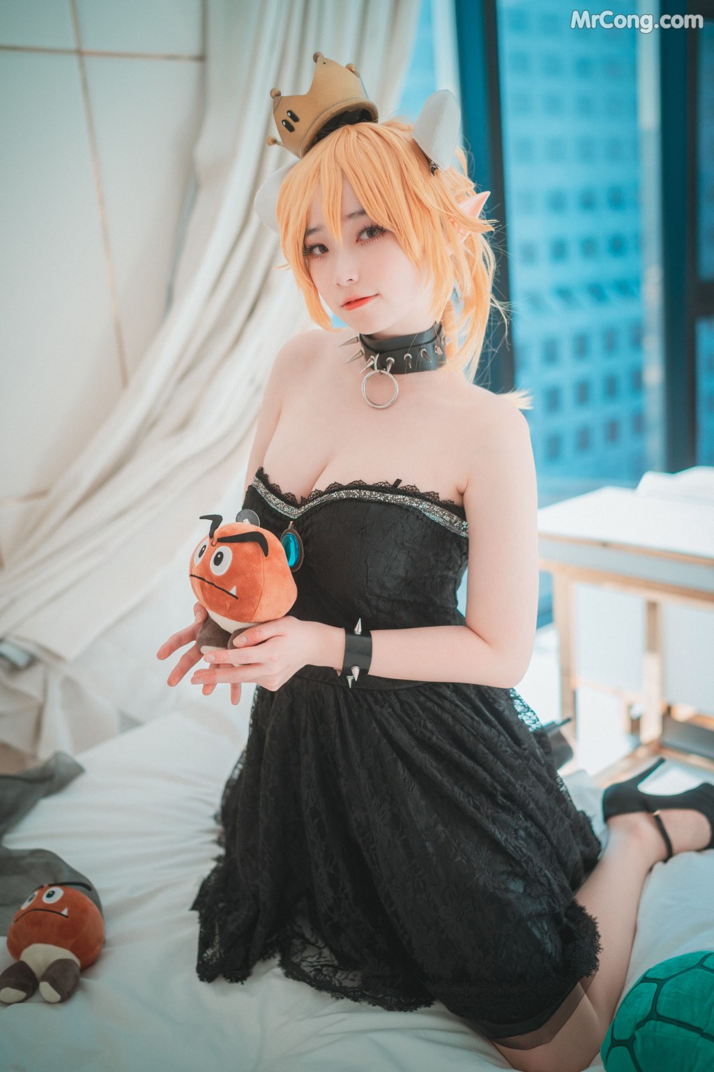 DJAWA Photo – Bambi (밤비): “Halloween with Bowsette (Super Mario Bros.)” (51 photos)