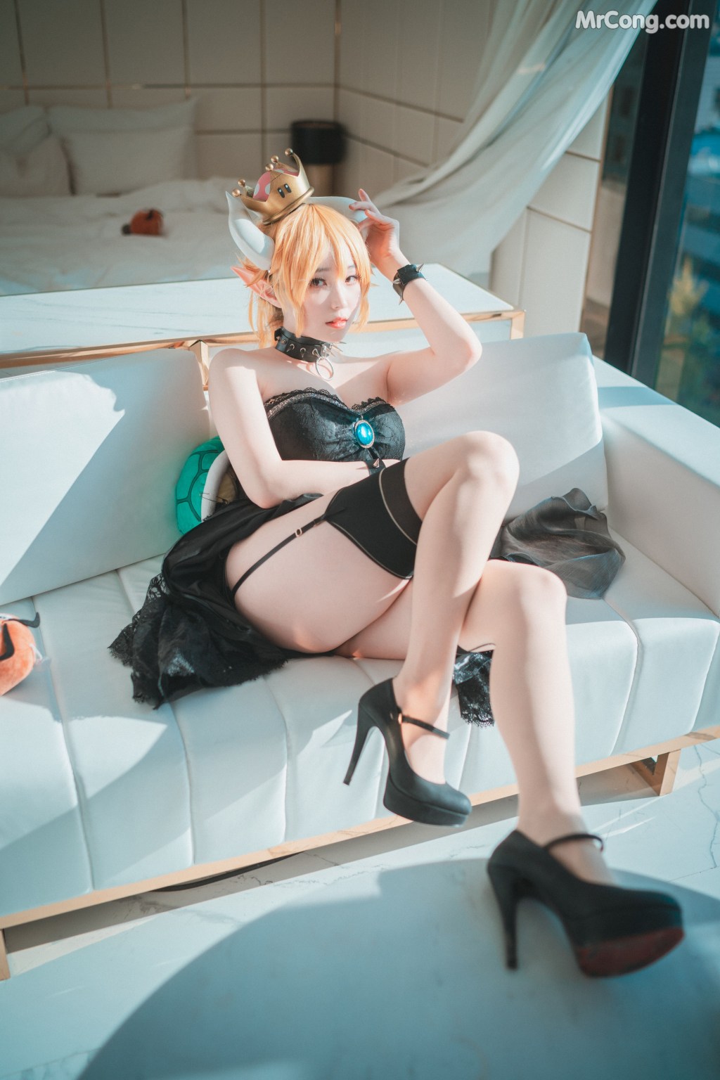 DJAWA Photo – Bambi (밤비): “Halloween with Bowsette (Super Mario Bros.)” (51 photos)