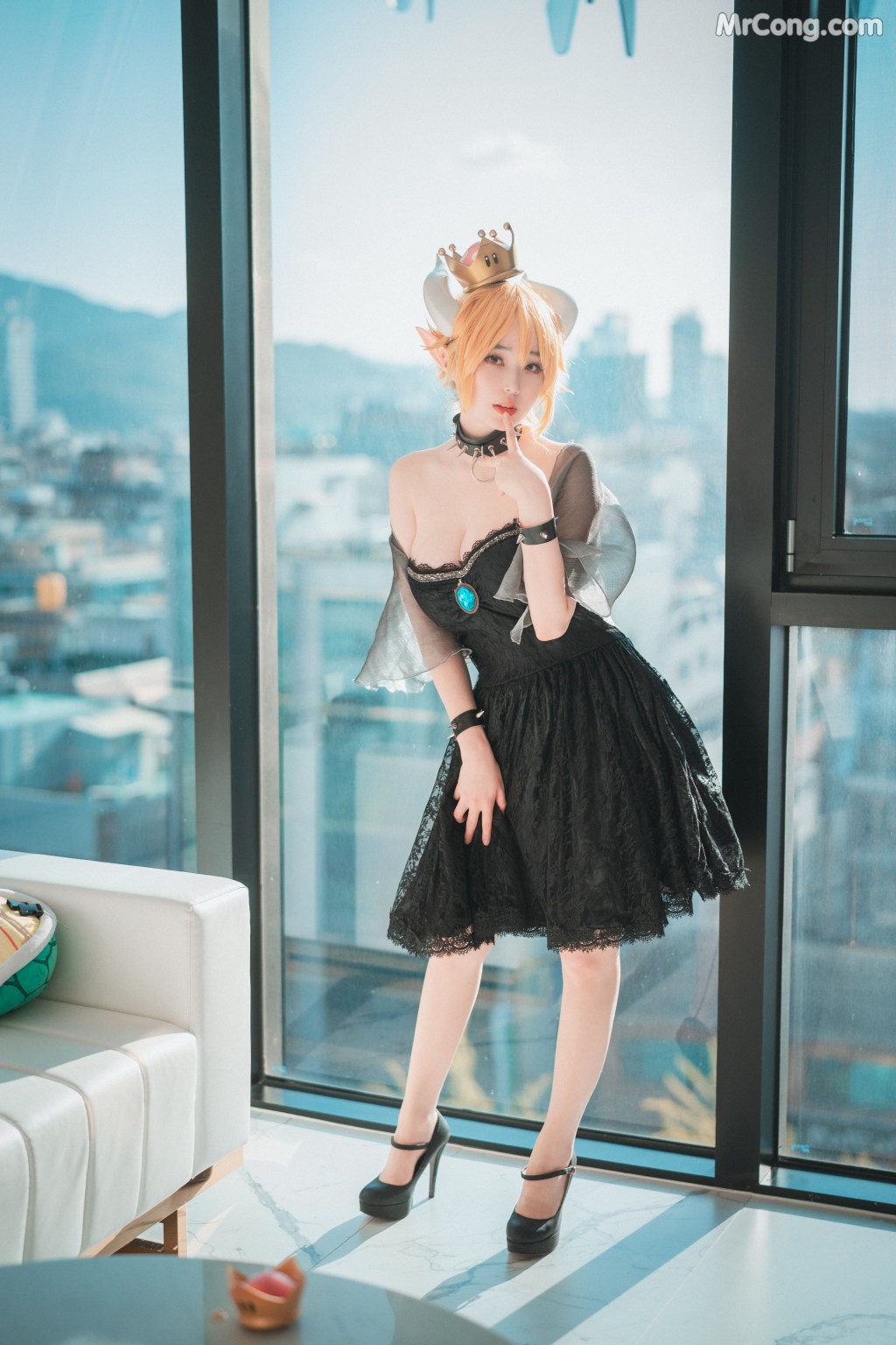 DJAWA Photo – Bambi (밤비): “Halloween with Bowsette (Super Mario Bros.)” (51 photos) – Page 2