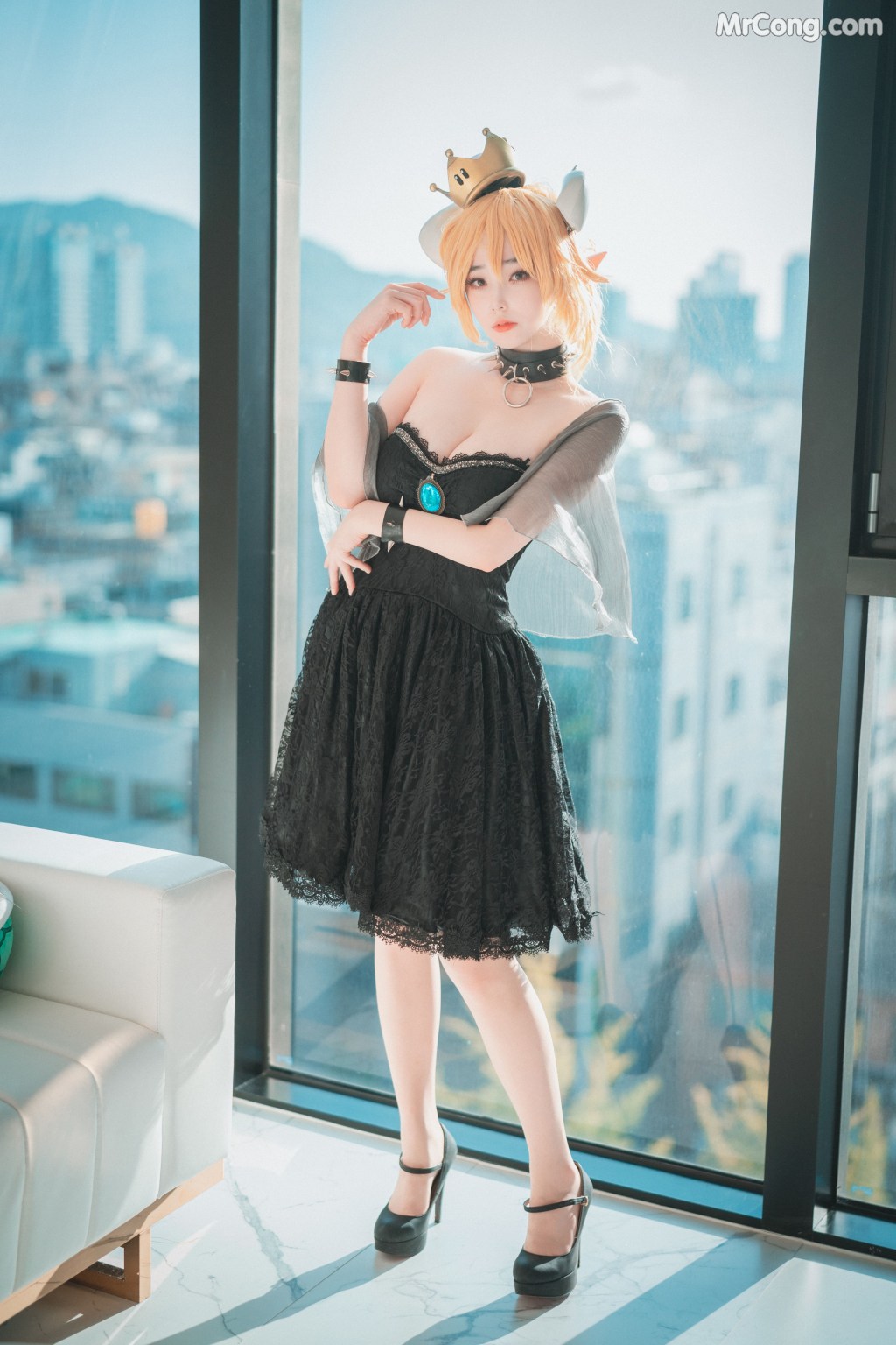 DJAWA Photo – Bambi (밤비): “Halloween with Bowsette (Super Mario Bros.)” (51 photos) – Page 3