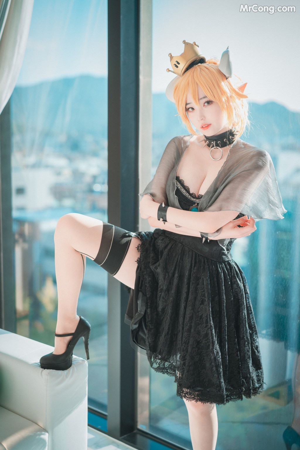 DJAWA Photo – Bambi (밤비): “Halloween with Bowsette (Super Mario Bros.)” (51 photos) – Page 3