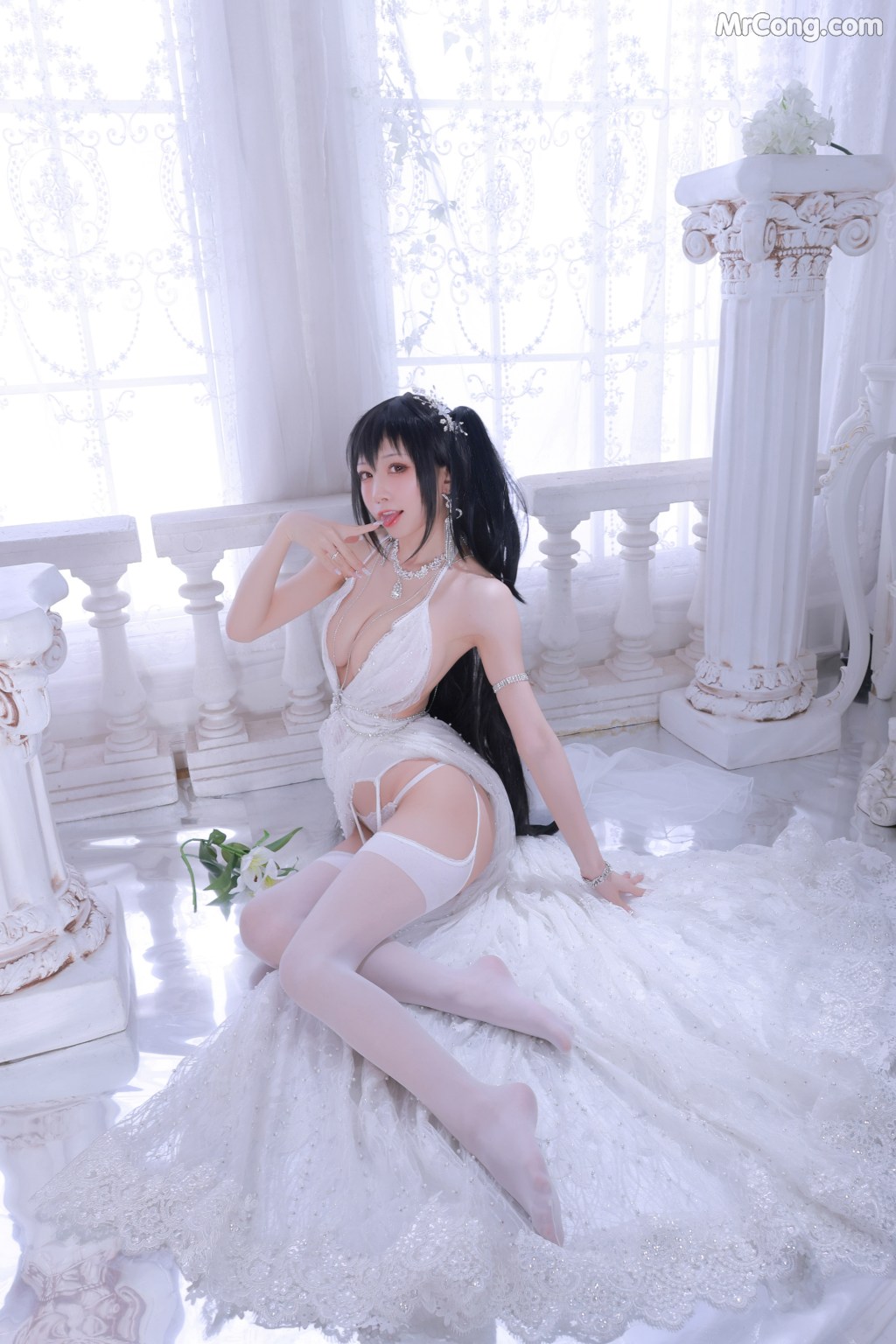 Coser@水淼aqua Vol.107: 大凤婚纱 (85 photos) – Page 5