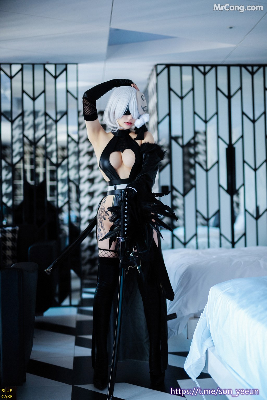[BLUECAKE] Son Ye-Eun (손예은): [NieR][YoRHa No.2] 2B (101 photos) – Page 4