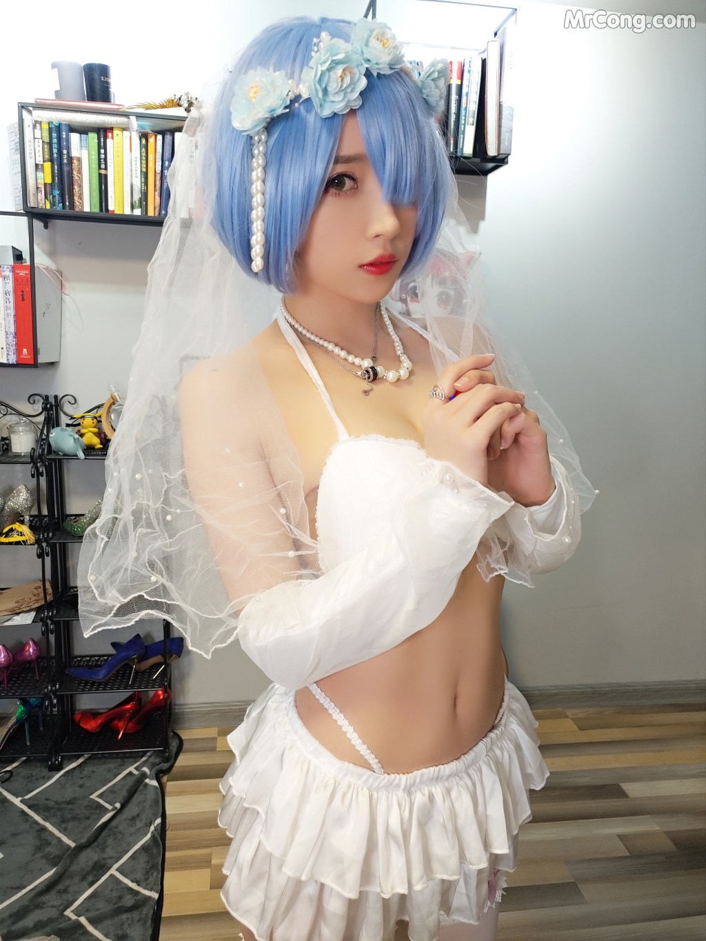 Coser@小女巫露娜 Vol.006: 雷姆婚纱 (29 photos) – Page 3