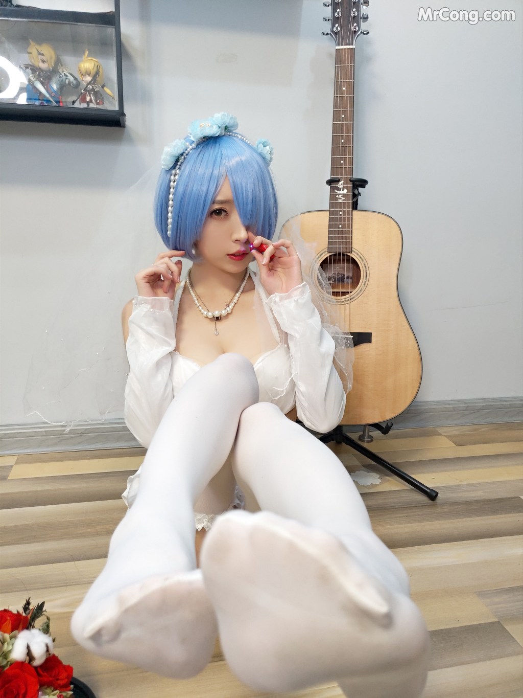Coser@小女巫露娜 Vol.006: 雷姆婚纱 (29 photos) – Page 3