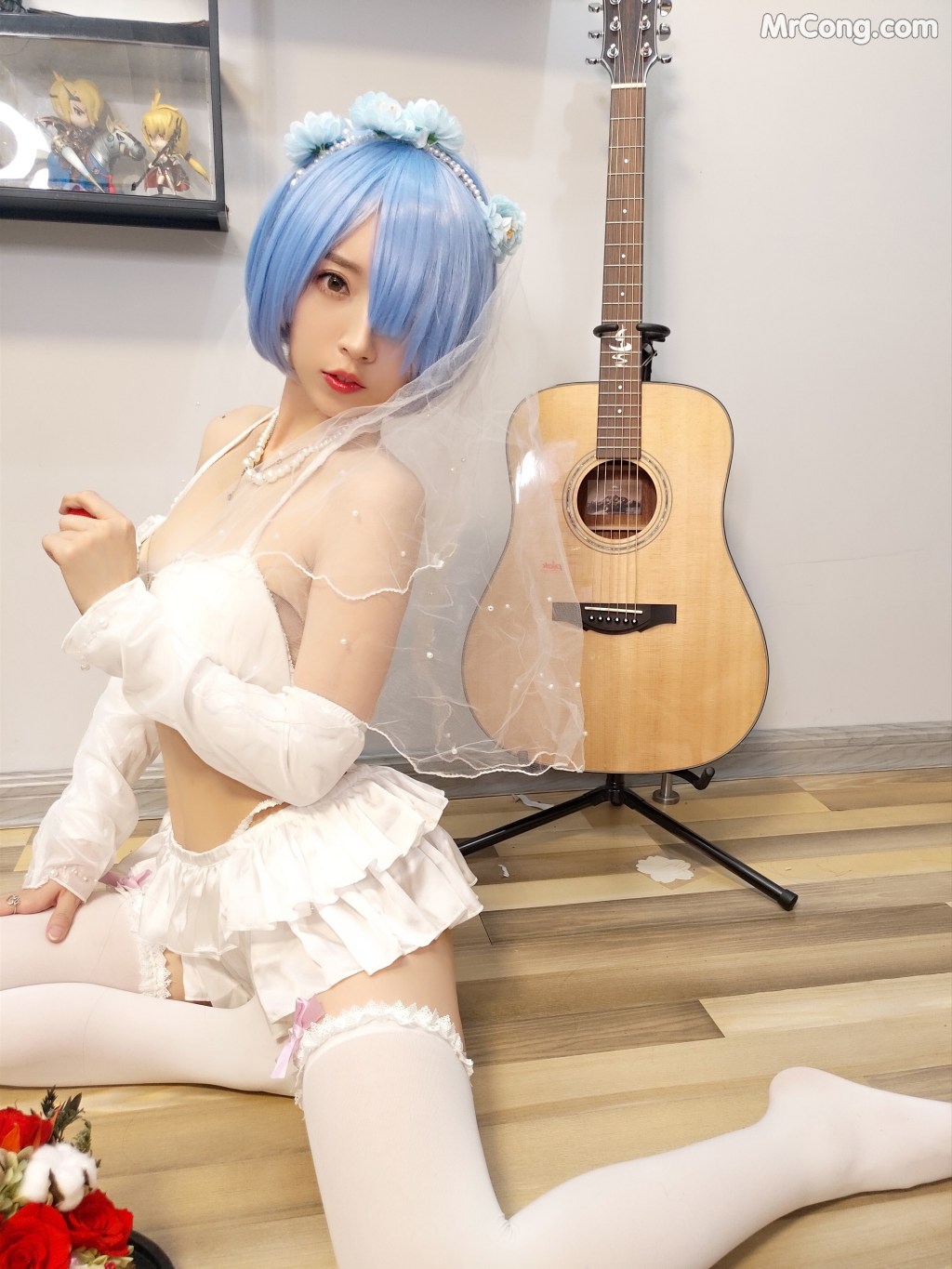 Coser@小女巫露娜 Vol.006: 雷姆婚纱 (29 photos) – Page 3