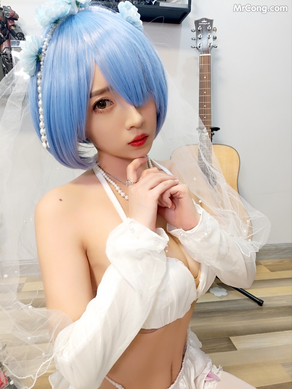 Coser@小女巫露娜 Vol.006: 雷姆婚纱 (29 photos) – Page 3