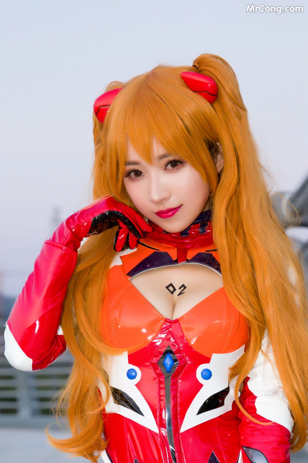 Coser@小女巫露娜 Vol.007: 明日香油亮款 (36 photos)