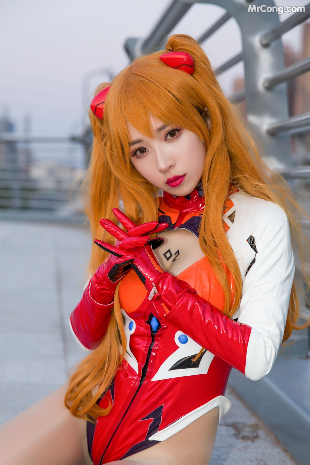 Coser@小女巫露娜 Vol.007: 明日香油亮款 (36 photos)