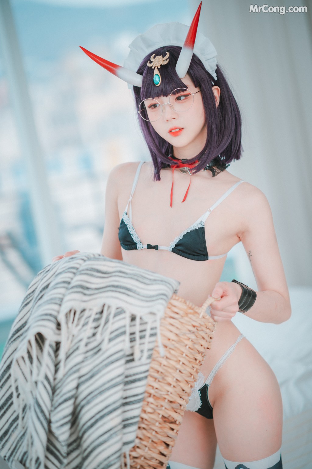 DJAWA Photo – Jang Joo (장주): “Shuten Douji Maid” (72 photos) – Page 2