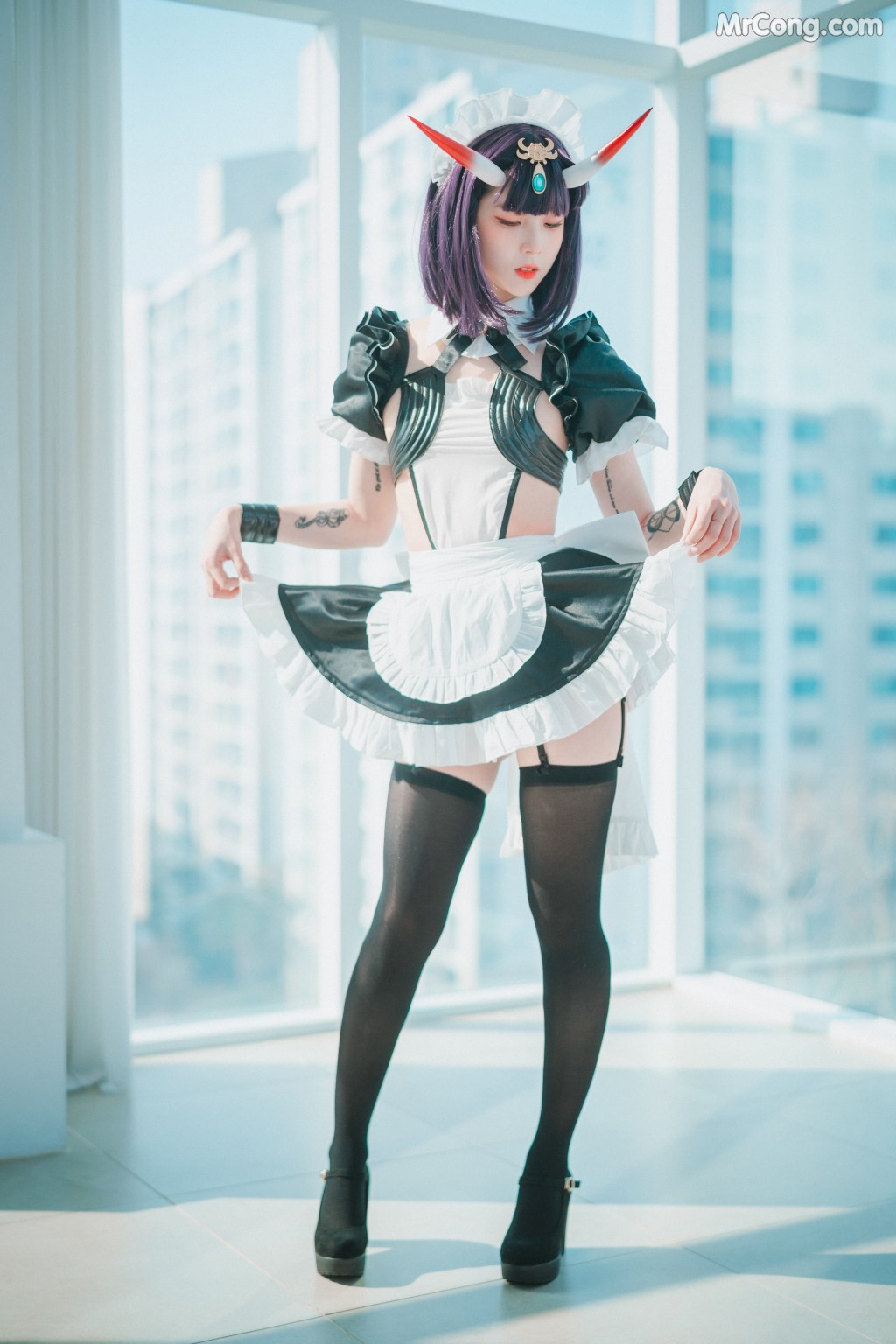 DJAWA Photo – Jang Joo (장주): “Shuten Douji Maid” (72 photos) – Page 4