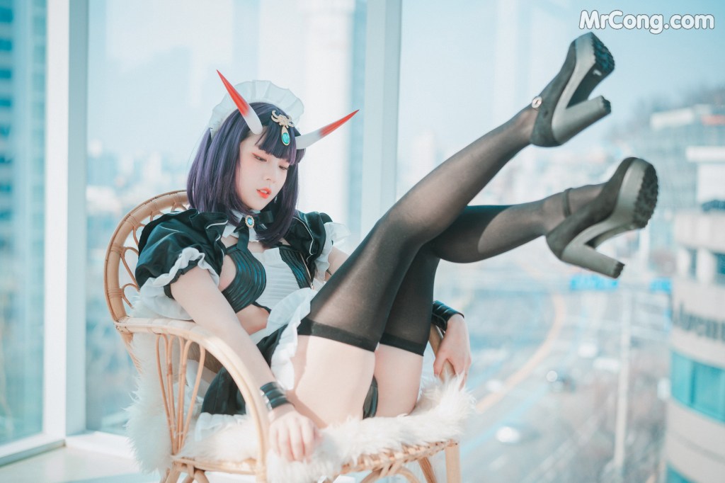 DJAWA Photo – Jang Joo (장주): “Shuten Douji Maid” (72 photos) – Page 4