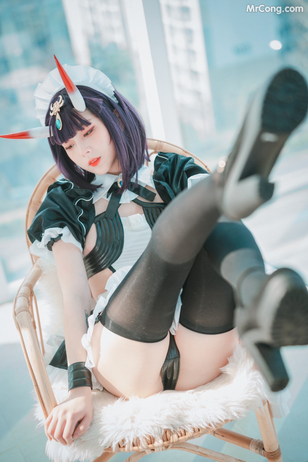 DJAWA Photo – Jang Joo (장주): “Shuten Douji Maid” (72 photos) – Page 4