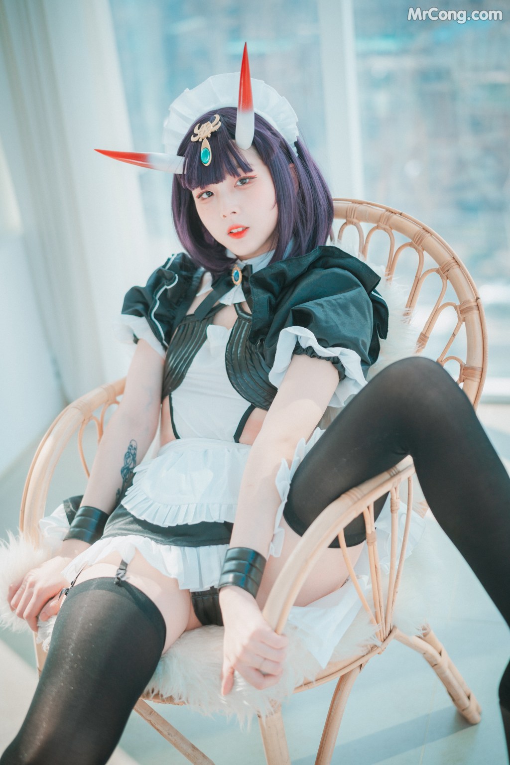 DJAWA Photo – Jang Joo (장주): “Shuten Douji Maid” (72 photos) – Page 4