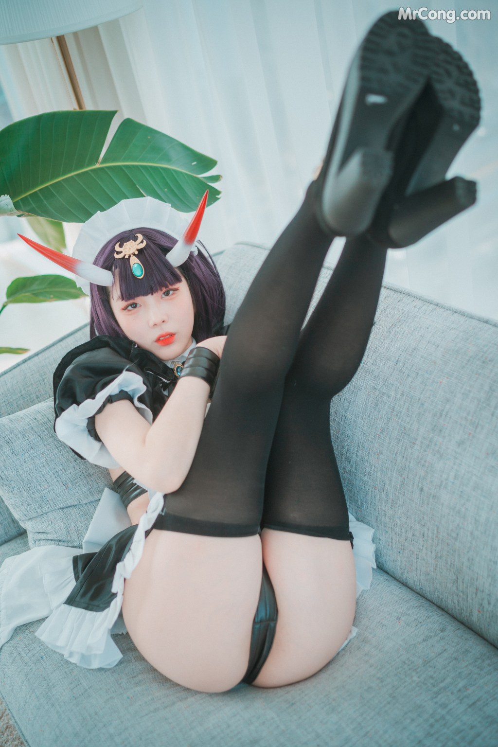 DJAWA Photo – Jang Joo (장주): “Shuten Douji Maid” (72 photos) – Page 7