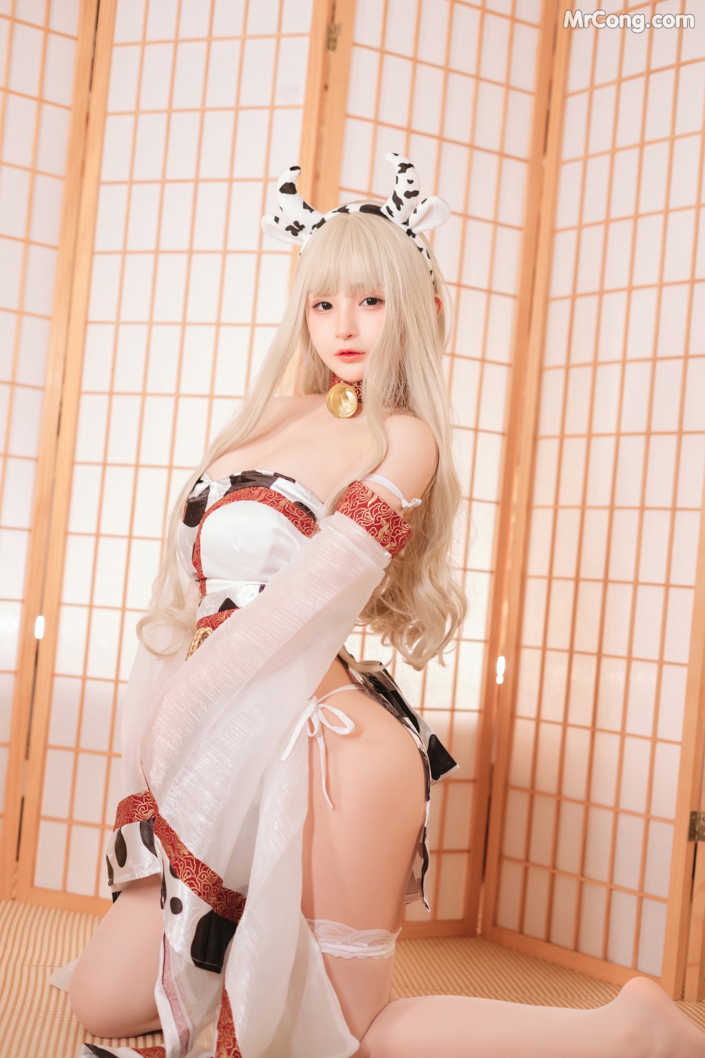 Coser@桜井宁宁 Vol.043: 牛牛子和服 (47 photos) - photo 6