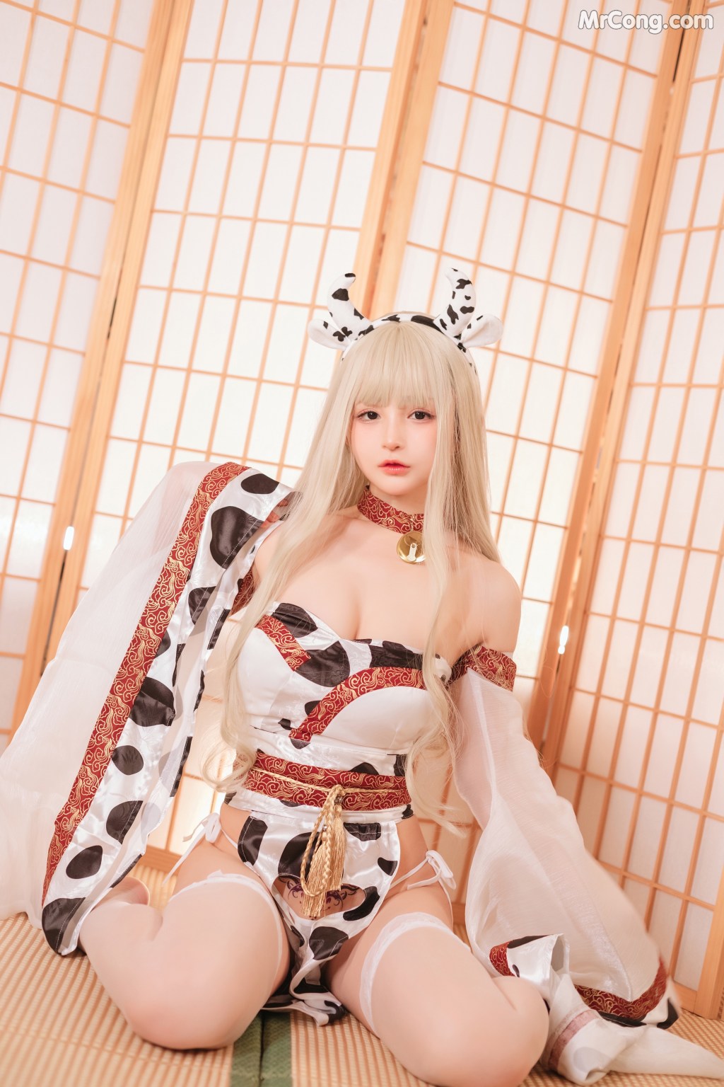 Coser@桜井宁宁 Vol.043: 牛牛子和服 (47 photos) - photo 9