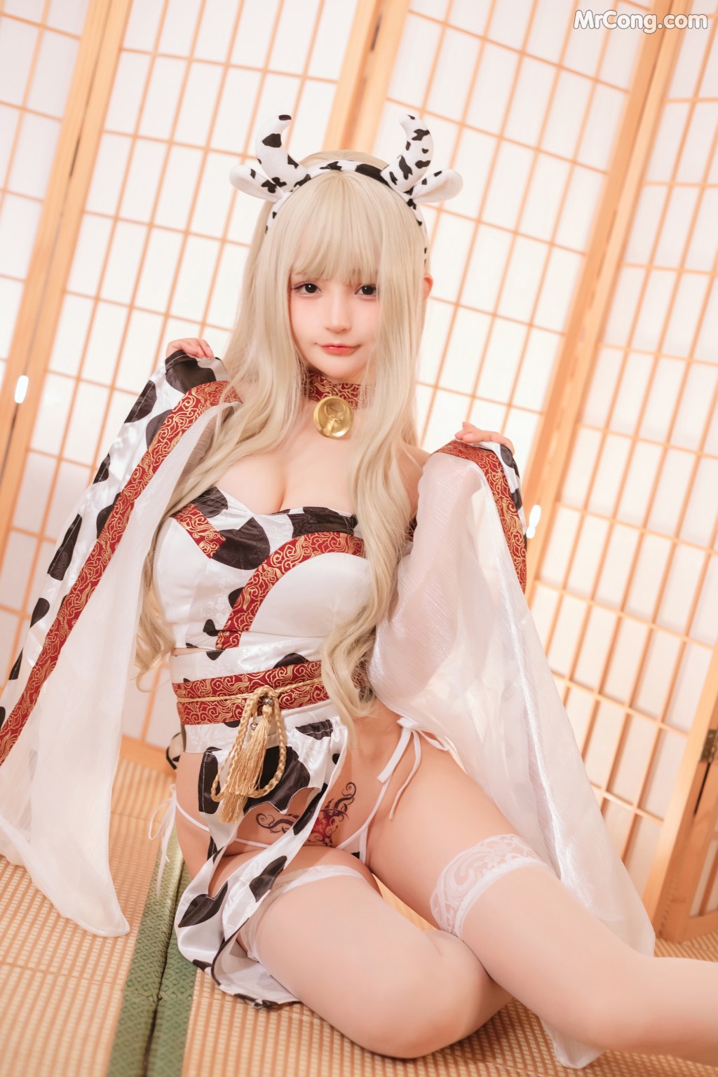 Coser@桜井宁宁 Vol.043: 牛牛子和服 (47 photos) – Page 2